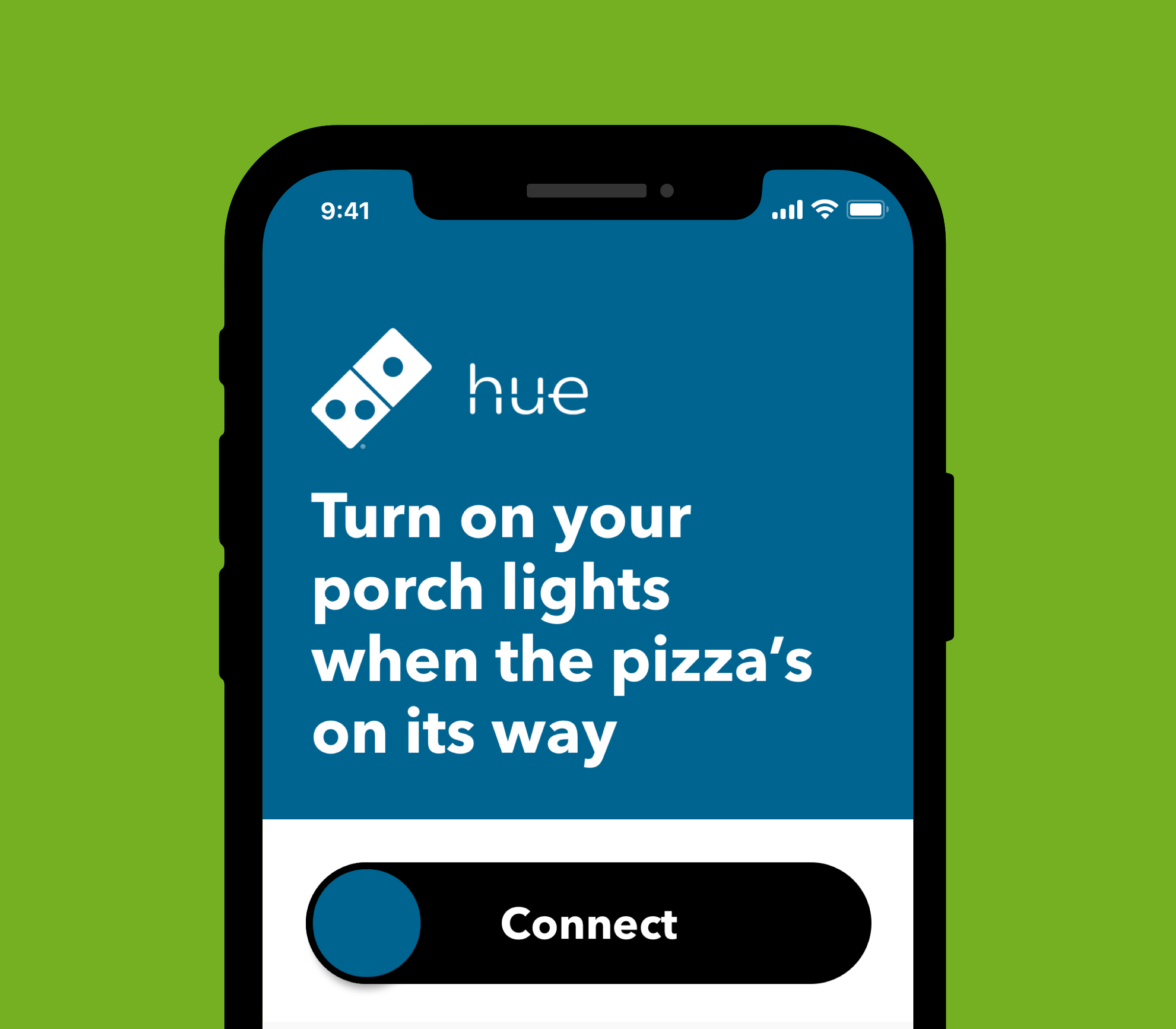 Connect Domino's to Philips Hue