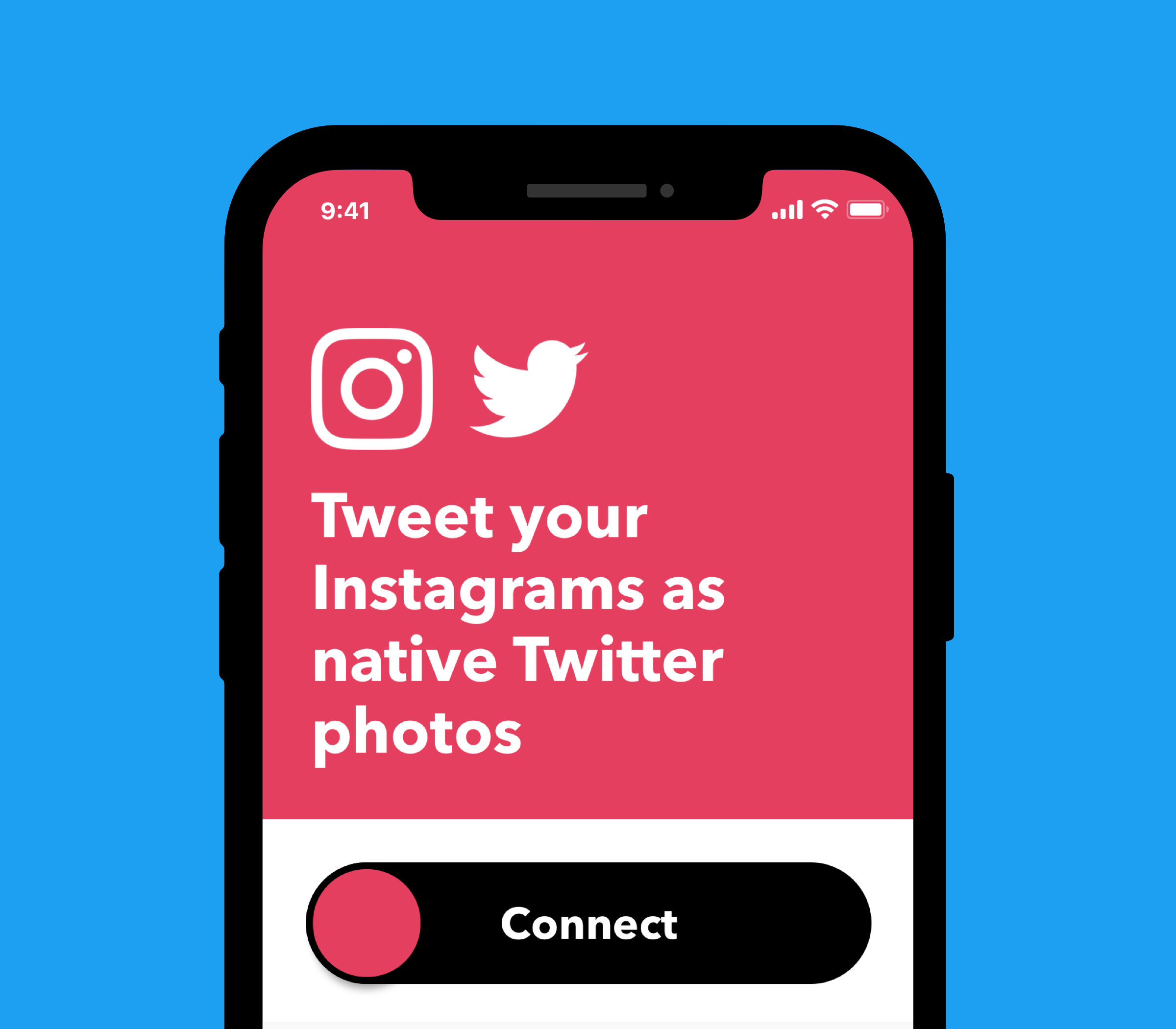 Connect Instagram to Twitter